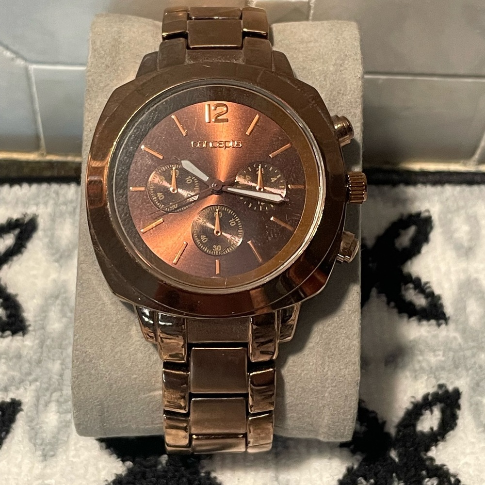 Concepts bronze watch